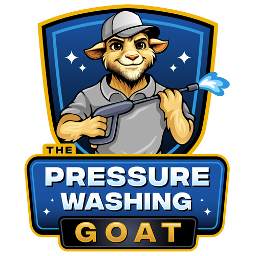 The Pressure Washing Goat Logo - Navigation
